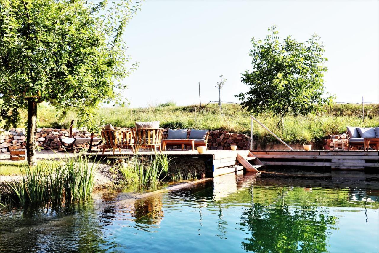 Bioweingut & Landhotel Gaenz Hackenheim Exteriör bild
